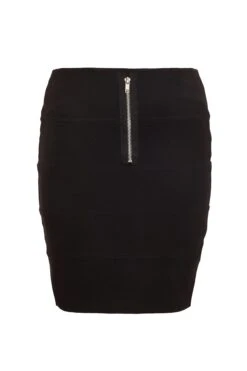 Black Ribbed Bodycon Skirt 8 Black Ribbed Bodycon Skirt -Deals Clothifyr Store 00100001185 ZB