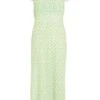 Petite Sage Floral Bodycon Midi Dress -Deals Clothifyr Store 00100030439 ZM