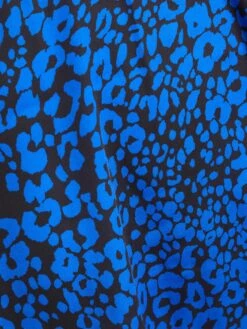 Petite Royal Blue Animal Print Mini Dress 13 Petite Royal Blue Animal Print Mini Dress -Deals Clothifyr Store 00100035337 ZS