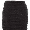 Black Diamante Mesh Mini Skirt -Deals Clothifyr Store 00100035837 ZM