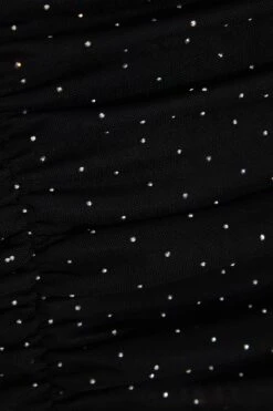 Black Diamante Mesh Mini Skirt 13 Black Diamante Mesh Mini Skirt -Deals Clothifyr Store 00100035837 ZS