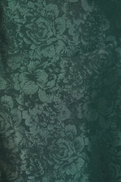 Petite Bottle Green Satin Jacquard Floral Midi Dress 13 Petite Bottle Green Satin Jacquard Floral Midi Dress -Deals Clothifyr Store 00100036027 ZS