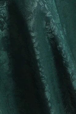 Petite Bottle Green Satin Jacquard Floral Mini Dress 13 Petite Bottle Green Satin Jacquard Floral Mini Dress -Deals Clothifyr Store 00100036028 ZS