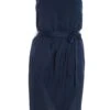 Curve Navy Satin One Shoulder Midi Dress -Deals Clothifyr Store 00100036029 ZM
