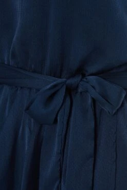 Curve Navy Satin One Shoulder Midi Dress 13 Curve Navy Satin One Shoulder Midi Dress -Deals Clothifyr Store 00100036029 ZS