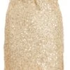 Gold Sequin Mini Skirt -Deals Clothifyr Store 00100036035 ZM