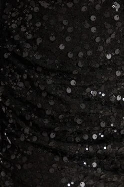 Curve Black Sequin Wrap Midi Dress 13 Curve Black Sequin Wrap Midi Dress -Deals Clothifyr Store 00100036098 ZS