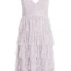 Curve Lilac Sequin Tiered Midi Dress 1 Curve Lilac Sequin Tiered Midi Dress -Deals Clothifyr Store 00100036130 ZM