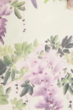 Petite White Chiffon Floral Frill Maxi Dress -Deals Clothifyr Store 00100036431 ZS