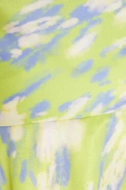 Petite Lime Marble Print Satin Frill Playsuit 13 Petite Lime Marble Print Satin Frill Playsuit -Deals Clothifyr Store 00100036466 ZS