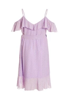 Curve Lilac Chiffon Foil Midi Dress 12 Curve Lilac Chiffon Foil Midi Dress -Deals Clothifyr Store 00100036551 ZB