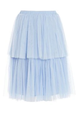 Blue Tulle Skater Skirt -Deals Clothifyr Store 00100036840 ZB