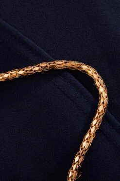 Curve Navy Halter Neck Midi Dress -Deals Clothifyr Store 00100036851 ZS