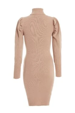 Stone Knitted Puff Sleeve Dress -Deals Clothifyr Store 00100036995 ZB