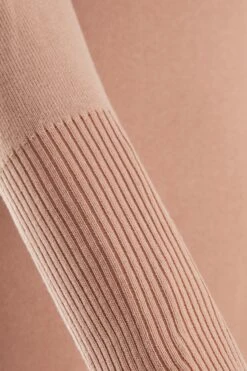 Stone Knitted Puff Sleeve Dress -Deals Clothifyr Store 00100036995 ZS