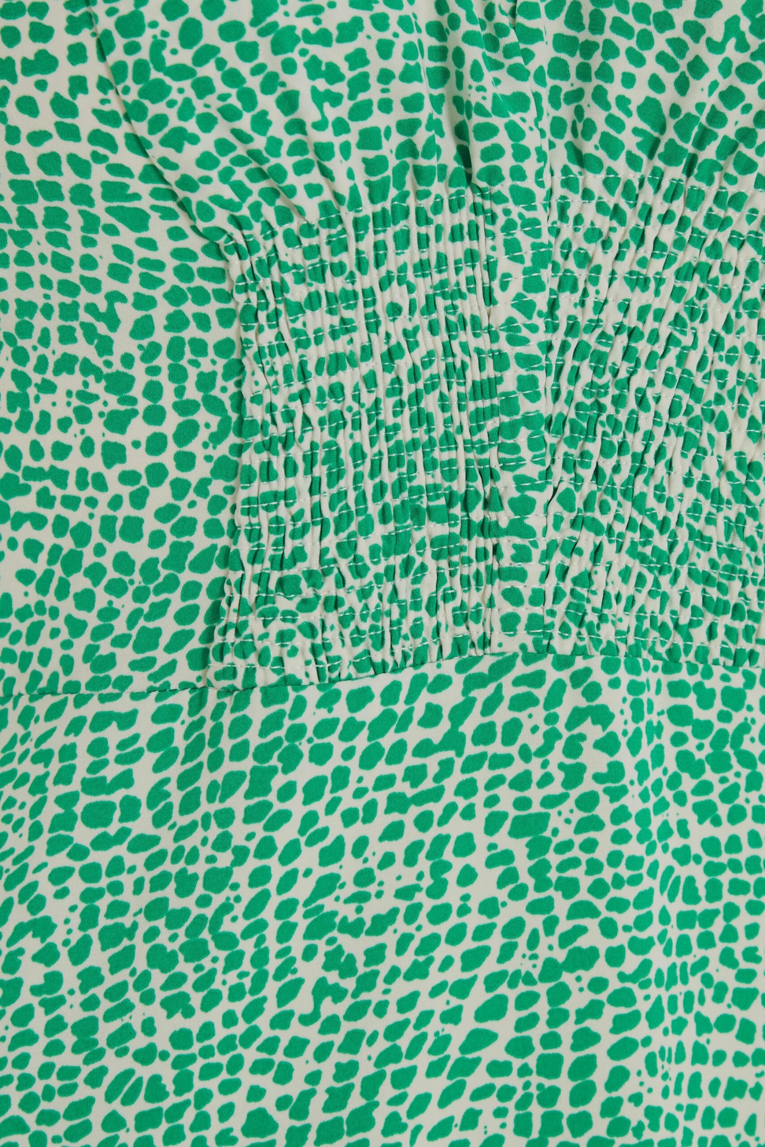 Petite Green Polka Dot Frill Midi Dress 8 Petite Green Polka Dot Frill Midi Dress - Image 6