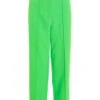 Petite Green High Waist Tailored Trousers 1 Petite Green High Waist Tailored Trousers -Deals Clothifyr Store 00100037306 ZM