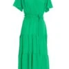 Jade Green Dip Hem Midi Dress 2 Jade Green Dip Hem Midi Dress -Deals Clothifyr Store 00100037388 ZM