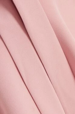 Light Pink Puff Sleeve Peplum Top -Deals Clothifyr Store 00100037694 ZS