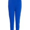 Petite Royal Blue Split Front Trousers -Deals Clothifyr Store 00100037787 ZM