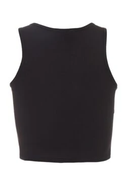 Black Crop Top -Deals Clothifyr Store 00100037888 ZB