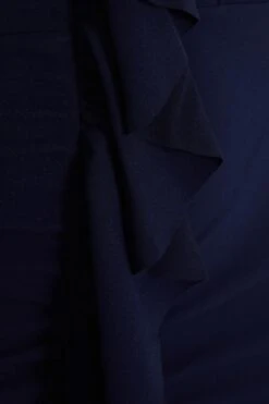 Curve Navy Diamante Strap Midi Dress -Deals Clothifyr Store 00100037963 ZS