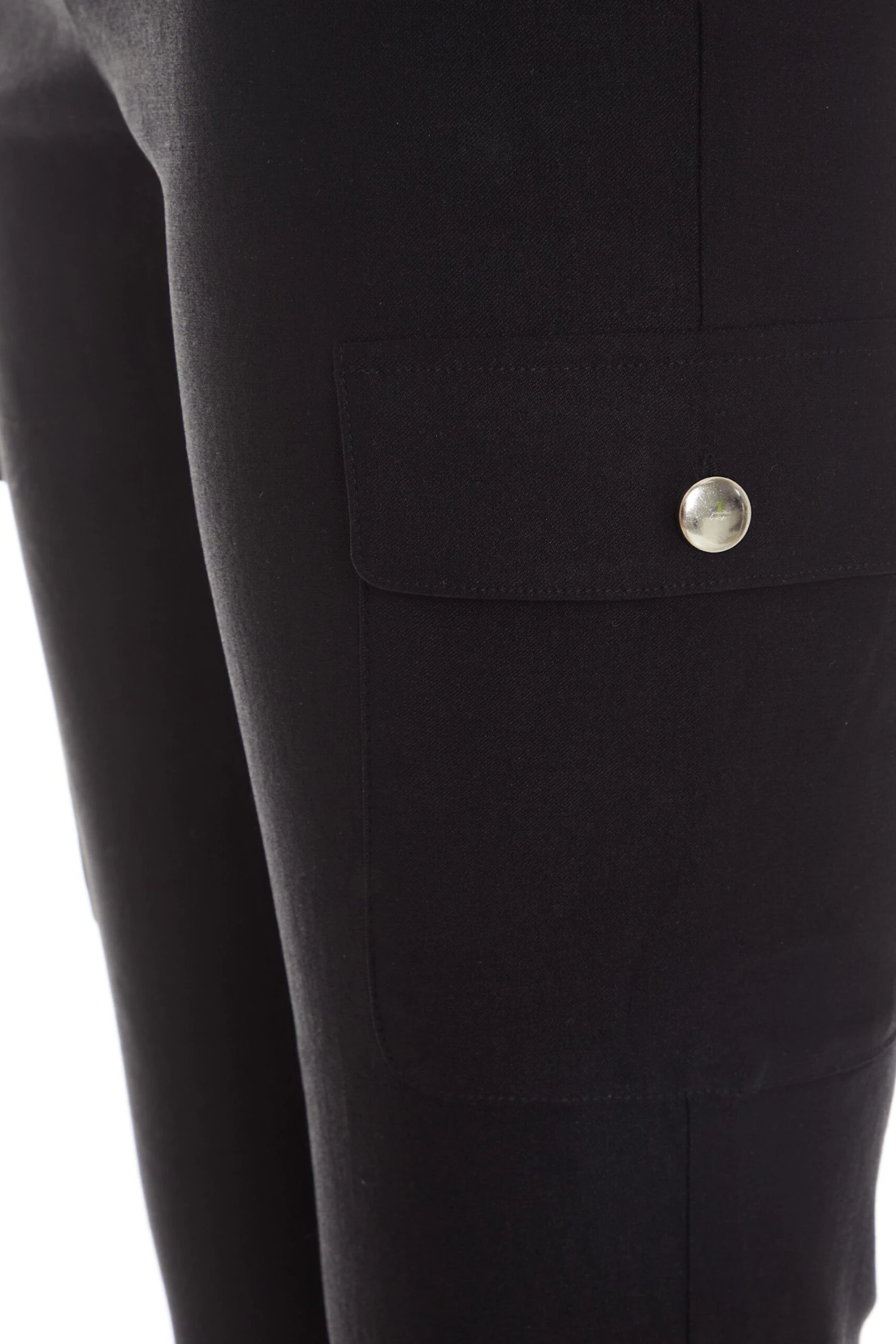Petite Black Cargo Trousers 8 Petite Black Cargo Trousers - Image 6
