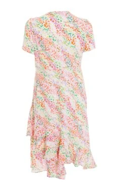 Curve Multicoloured Animal Print Midi Dress -Deals Clothifyr Store 00100038113 ZB