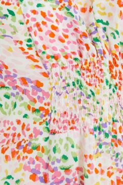 Curve Multicoloured Animal Print Midi Dress -Deals Clothifyr Store 00100038113 ZS