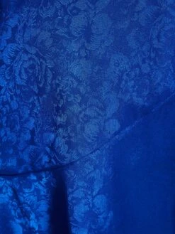 Petite Royal Blue Satin Jacquard Floral Mini Dress 13 Petite Royal Blue Satin Jacquard Floral Mini Dress -Deals Clothifyr Store 00100038115 ZS