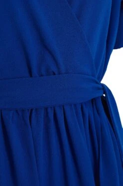 Royal Blue Wrap Skater Dress 13 Royal Blue Wrap Skater Dress -Deals Clothifyr Store 00100038349 ZS