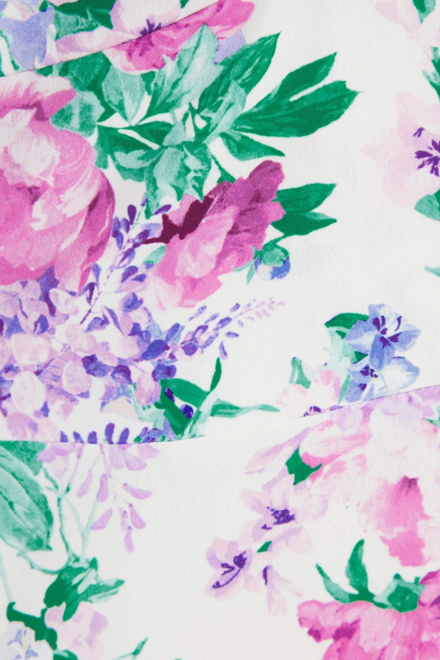 Petite White Floral Split Maxi Dress 8 Petite White Floral Split Maxi Dress - Image 6