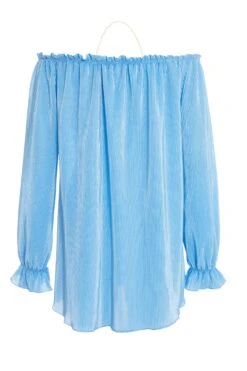 Blue Bardot Necklace Top -Deals Clothifyr Store 00100038405 ZB