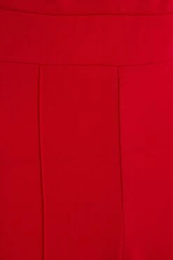 Petite Red Bardot Palazzo Jumpsuit -Deals Clothifyr Store 00100038494 ZS