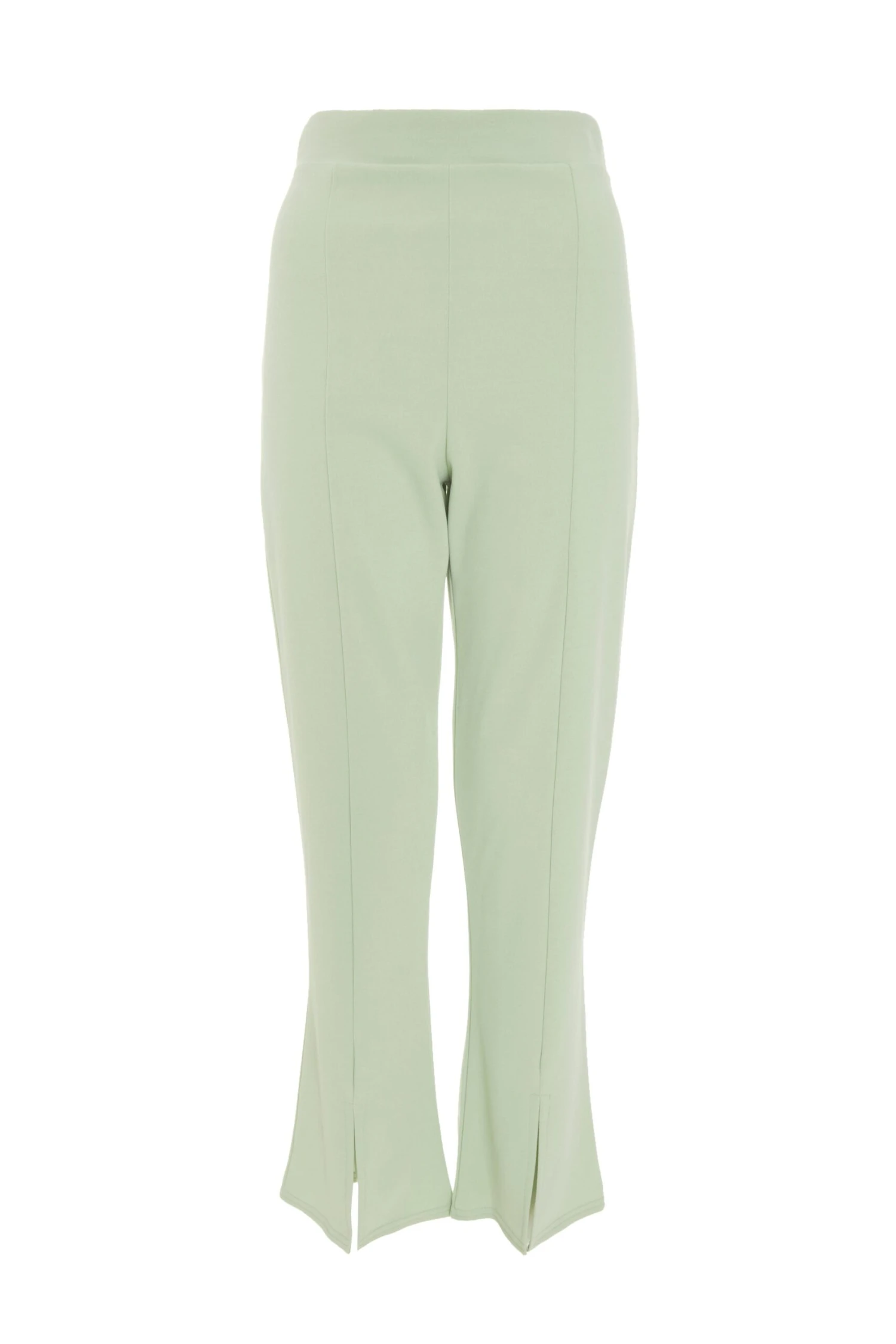 Petite Sage Split Front Trousers 3 Petite Sage Split Front Trousers