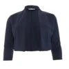 Curve Navy Crop Jacket -Deals Clothifyr Store 00100039163 ZM