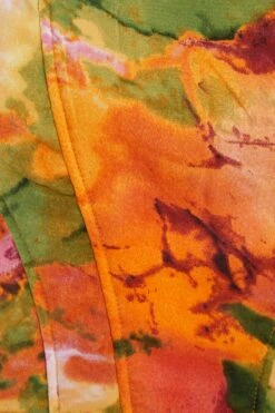 Multicoloured Marble Print Corset Crop Top -Deals Clothifyr Store 00100039383 ZS